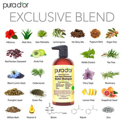PURA D'OR: espuma-lujosa, aporta cuerpo suave al cabello fino.