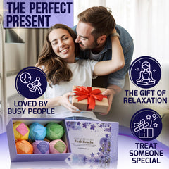 Conjunto regalo de bombas de baño Pure Nature Lux Spa ideal
