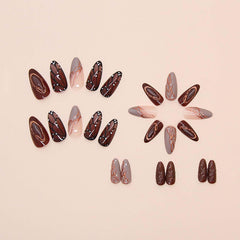 QQPPOLIU detalle mariposa en uñas postizas para realzar ocasiones