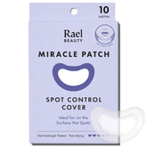Rael parche espinilla aplicado en piel, absorbe exceso de aceite