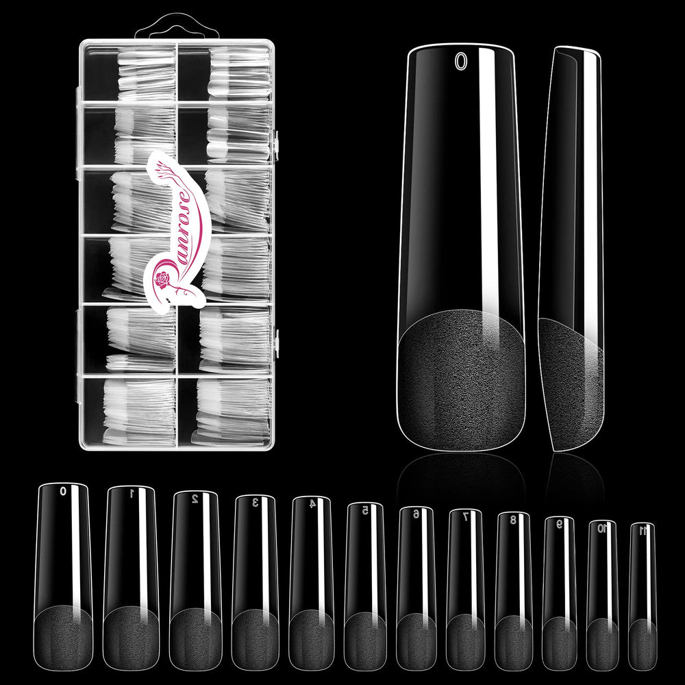 Ranrose uñas gel suave con cobertura total y acabado mate en talla XXL