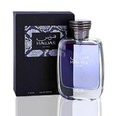 Rasasi Hawas, botella elegante para uso diario.