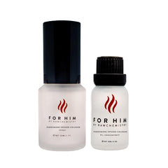 RawChemistry para el hombre, botella cerrada, presentación premium para uso diario