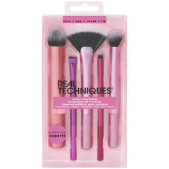Real Techniques Artist Essentials cepillo contorno iluminador crema, difumina con precisión