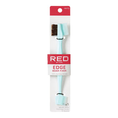 Red by Kiss cepillo para bordes con cerdas de jabalí para alisar y domar bordes