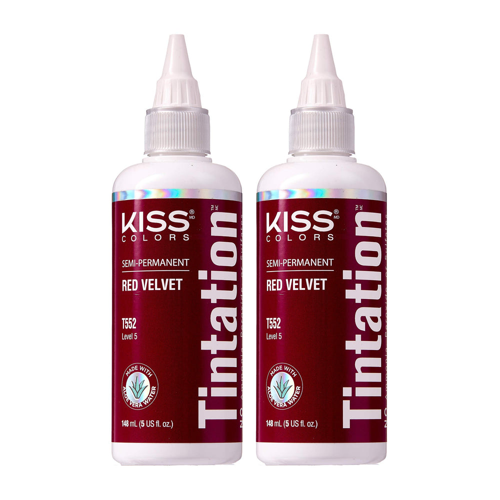 Red by Kiss Tintation bote Rojo Terciopelo, color intenso y duradero