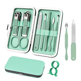 RedFlow conjunto 8 en 1 corta uñas, ideal para viajes