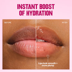 REVLON Aceite Labial Brillo Hidratación duradera con escualano vegetal para labios nutridos.