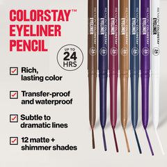 Aplicación suave del delineador REVLON ColorStay en ojo
