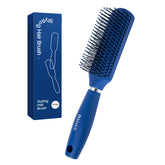 RHOS cepillo para hombre, desenredante con cerdas de nailon, facilita peinado suave.