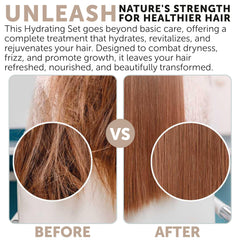 Aporta volumen al cabello fino gracias a la hidratación ligera de Rida.