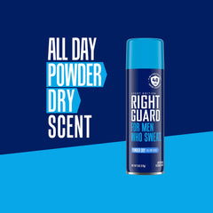 Protección de olor 48 horas con Right Guard Sport Powder Dry.