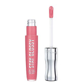 Rimmel Stay Glossy con aplicador preciso para una aplicación limpia.
