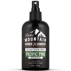 Rocky Mountain Barber Sea Salt Spray, botella con volumen para cabello, para un aspecto con cuerpo