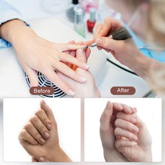 Bandas Rolybag 180 de grano para quitar la cutícula en uñas naturales