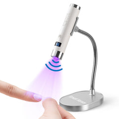 Rosiour mini lampara uv-led para uñas gel portatil, curado rapido
