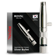 ROYAL recortador nasal manual para hombres; cómodo, portátil y sin baterías.