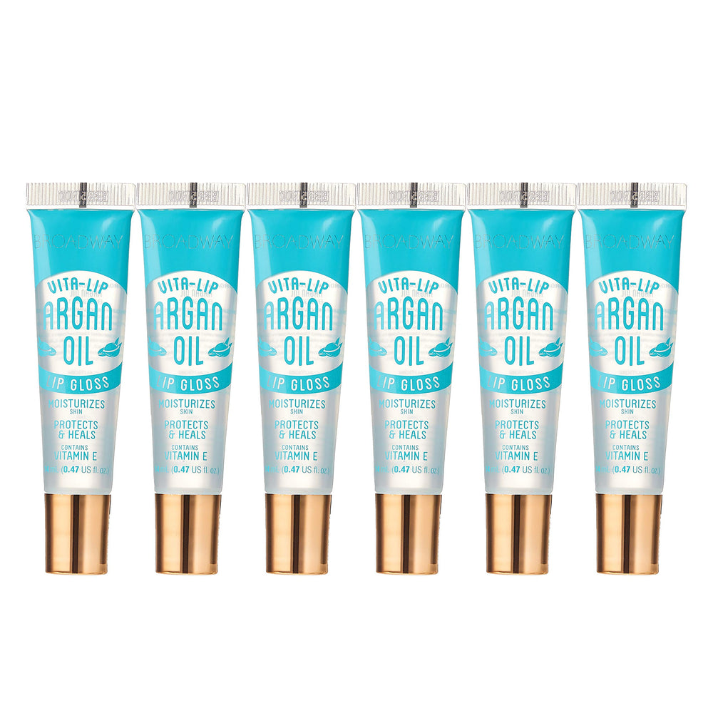 Ruby Kisses Broadway Vita-Lip gloss, aplicador suave para una aplicación precisa.