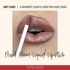 Runway Rogue Pearl Glam brillo metalizado plateado dorado, efecto deslumbrante para look nocturno.