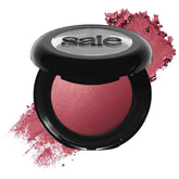 Saie SuperSuede Blush baked texture close-up showing velvety diffused color.