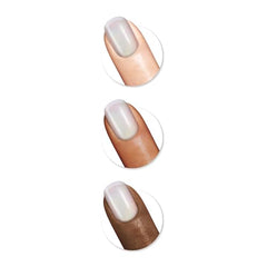 Sally Hansen Miracle Gel Unicorn Top Coat muestra textura unicorn para uñas