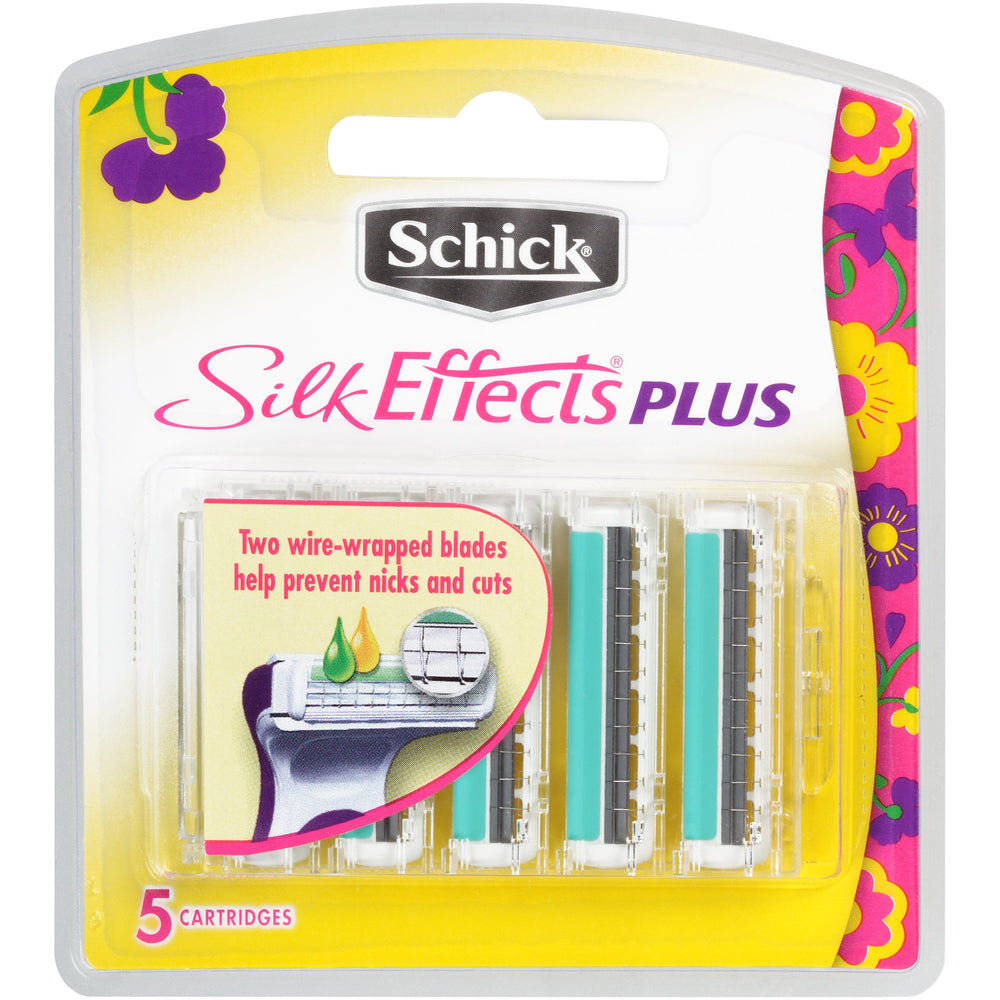 Schick Hydro Silk Effects Plus recambios con hojas microfinas para un afeitado suave