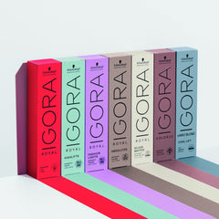 Schwarzkopf Igora Royal aplicación con brocha para resultado uniforme