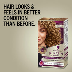 Schwarzkopf keratina rubio acondicionador con refuerzo de enlaces