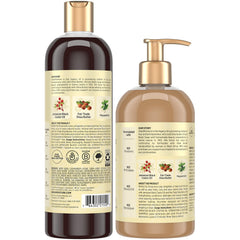 La botella de acondicionador SheaMoisture muestra nutrición para cabello suave y manejable.