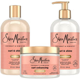 Champú SheaMoisture Coco Hibisco para rizos definidos y fragancia tropical.