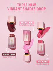 SHEGLAM Color Bloom Petal Talk muestra color para corrección ligera.