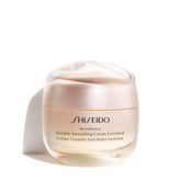 Shiseido Benefiance crema; textura rica para suavizar arrugas y nutrir la piel.