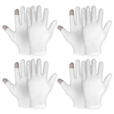 Guantes Sibba de algodon con tacto para pantalla, ideal para usar el movil sin quitarse la prenda.