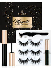 Sikkis pestanas magneticas kit: aplicacion facil y look natural diario