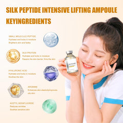 Textura de serum suave, Silk Peptide Intensive Lifting, absorción rápida.