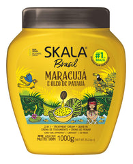 SKALA crema tratamiento maracuya-pataua en bote 1 kg para cabello fuerte