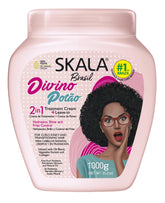 SKALA Brasil Divine Curls bote crema: hidratación suave para rizos y ondas