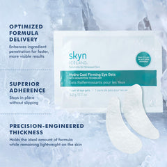 Aplicación fácil de los parches Skyn Iceland para resultados tipo spa
