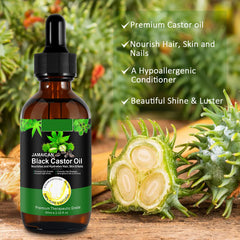 SOCATFOT Aceite de Ricino para piel hidratada y suave, cuidado facial diario.