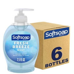 Softsoap jabón de manos con dispensador Brisa Fresca para uso diario.