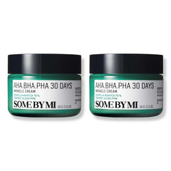 SOME BY MI Crema Miracle 30 Días en botella frontal para piel suave y tono uniforme.