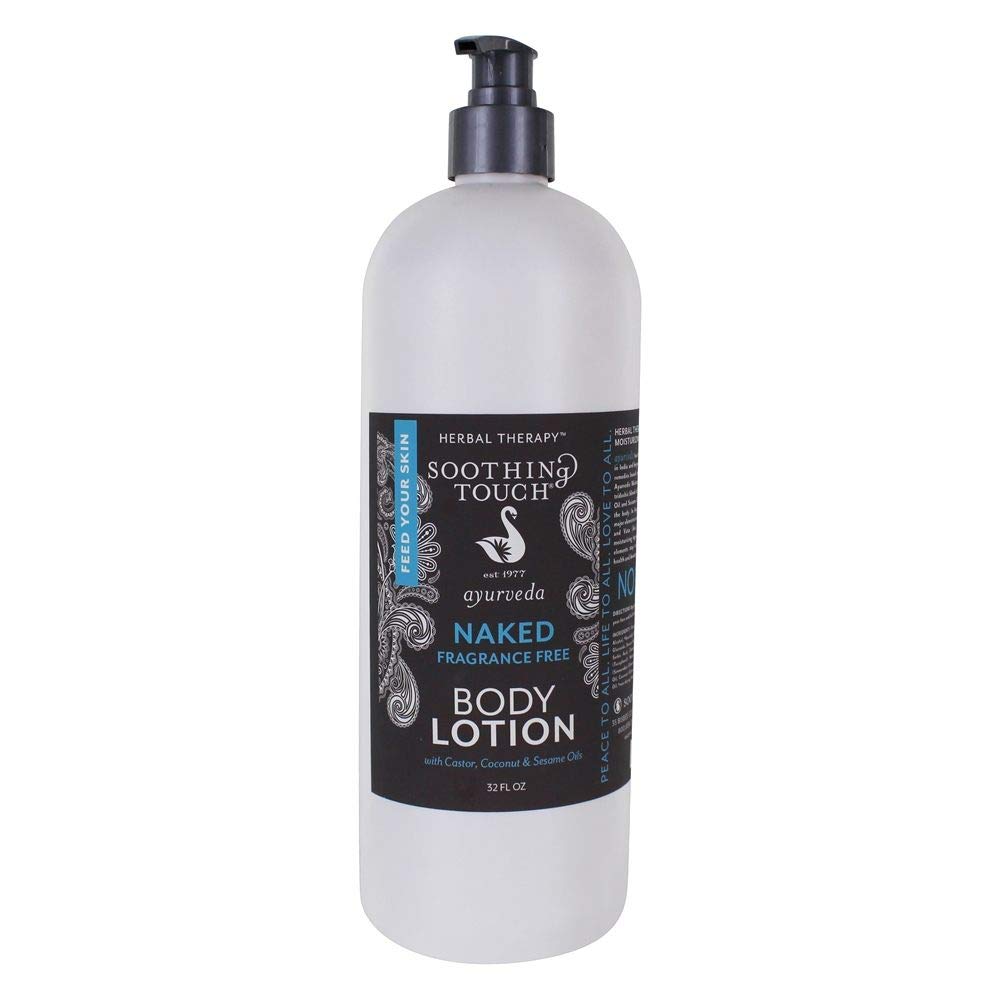 Soothing Touch Loción Desnuda sin fragancia, hidratación diaria para el cuerpo.