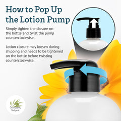 Southern Natural Loción de leche de cabra, ingredientes clave aloe vera