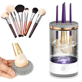 SPECIALISTTRIAN limpiador de brochas portátil para maquillaje, limpieza rápida en cualquier lugar.