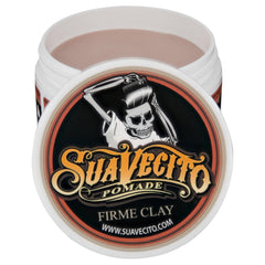 Definición duradera con acabado mate en Suavecito Firme Clay