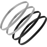 Sumind Bandanas Deportivas Antideslizantes, cuatro colores para entrenamiento cómodo.