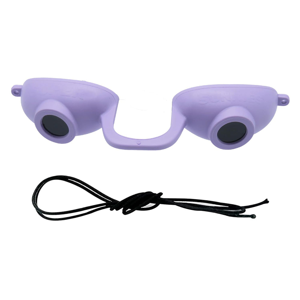 Super Sunnies EVO Flex protege ojos con protección UV durante bronceado