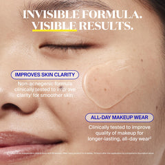 Supergoop Unseen primer invisible mejora la fijación del maquillaje.