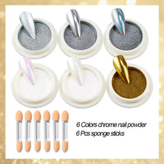 Aplicadores-esponja SUTOZMIWE para sombras, facilitan la difuminación.