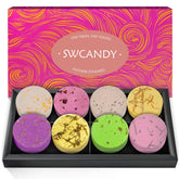 SWCANDY tabletas para ducha en empaque elegante, regalo ideal